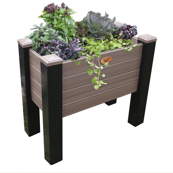Gronomics Maintenance Raised Garden Bed - Black