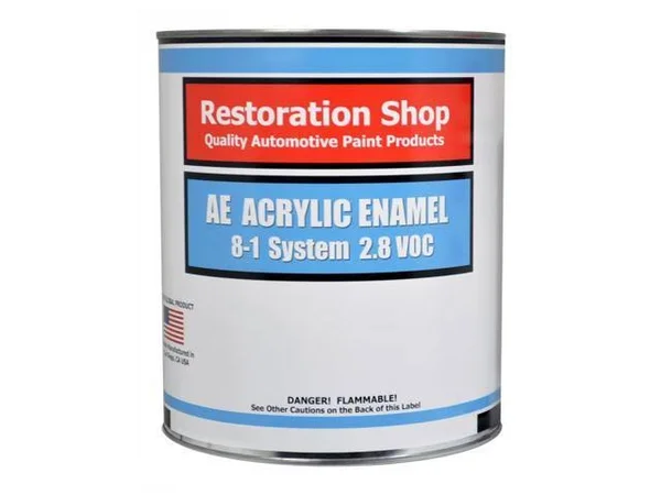 Sunshine Yellow Acrylic Enamel Single Stage Car Auto Paint Quart Kit - Restoration Shop