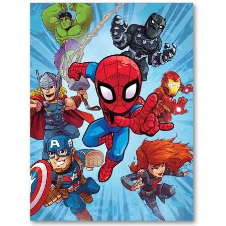 Marvel Super Heroes Kids Weighted Blanket, Size: 36 inch x 48 inch