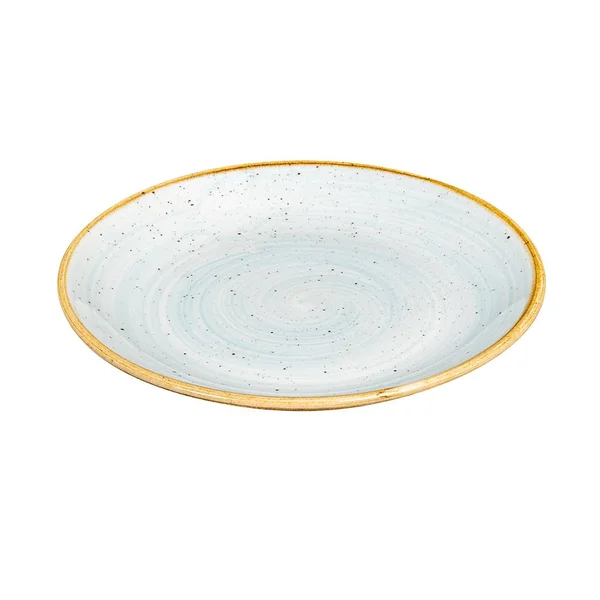 Churchill SDESEVP61 Stonecast 6-1/2x22 Coupe Plate - Duck Egg Blue