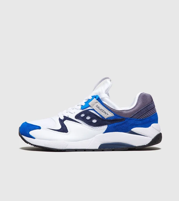 Saucony Grid 9000-WHITE/BLUE-9.5