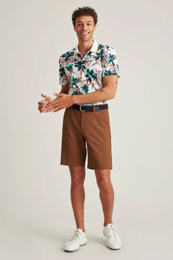 Bonobos Highland Tour Golf Shorts - Brown - Casual Shorts