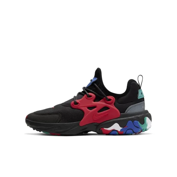 Nike Boys& Big Kids& React Presto MC Running Shoes in Black Size 4.5