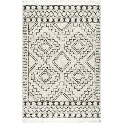 Union Rustic Lederer Off-White Indoor Area Rug - Size: Rectangle 6&7 inch x 9&