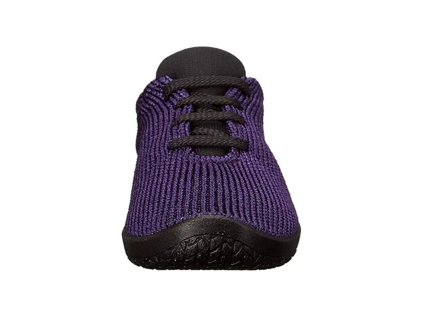 Arcopedico Women's LS Tie Knit Oxford - Purple Plum, 8