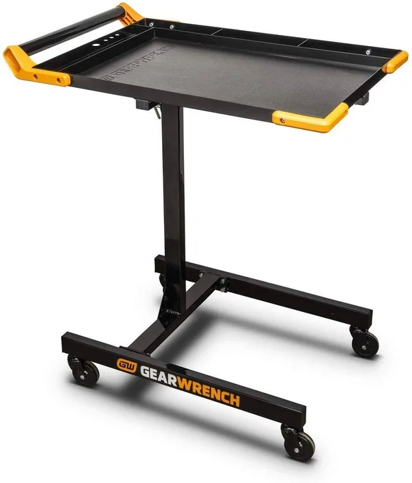 GearWrench Adjustable Height Mobile Work Table, 35 to 48 in. 83166