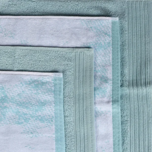 Superior Super Soft - Luxurious 100% Cotton Marble Effect 10-Piece Towel Set