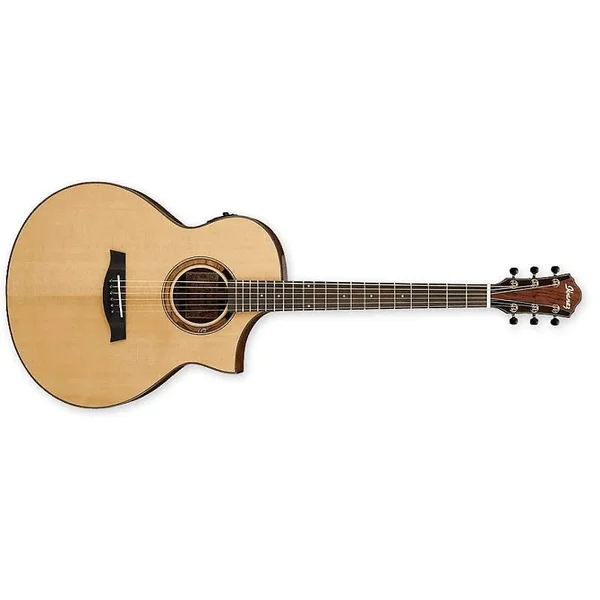 Ibanez AEW120BGNT Exotic Bubinga/Spruce Acoustic Electric Guitar Natural