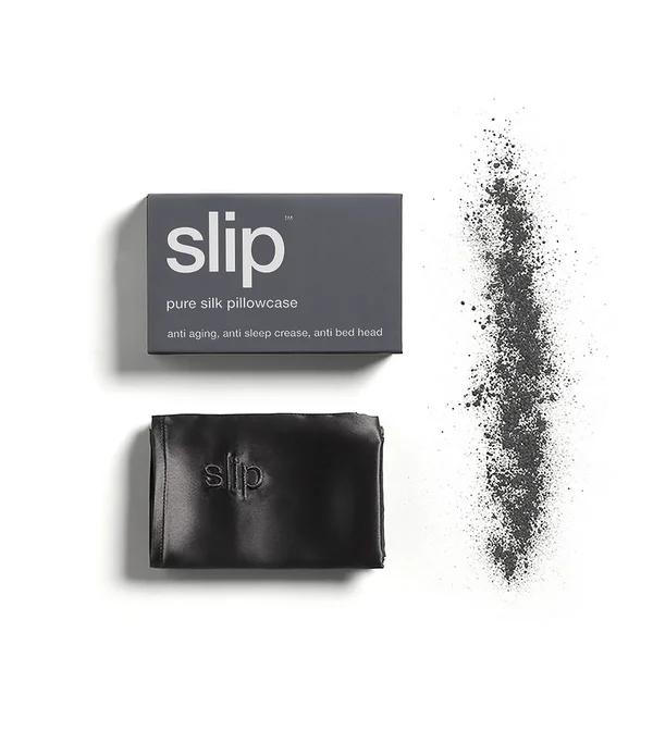 Slip Silk Pillowcase - Queen - Charcoal