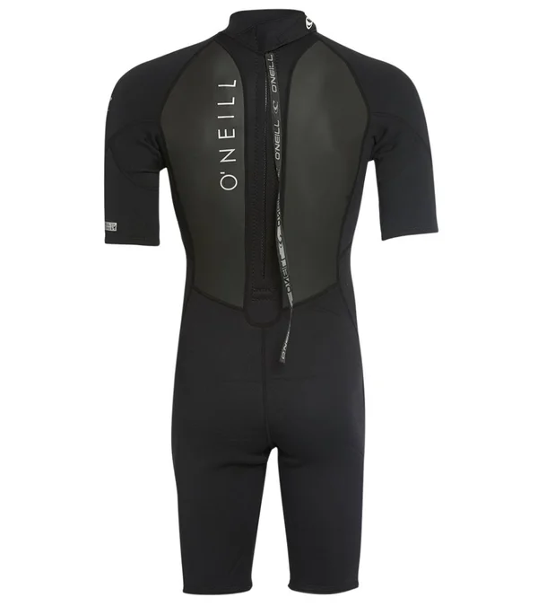 O&Neill Reactor-2 2mm Back Zip S/S Spring Wetsuit Men's Black, XLS
