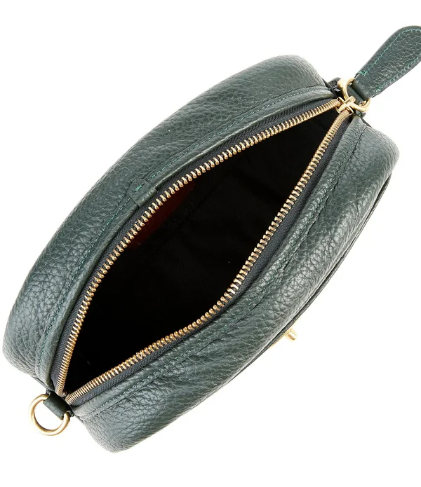 Coach Soft Pebble Leather Camera Crossbody Bag - Buttercup/Brass