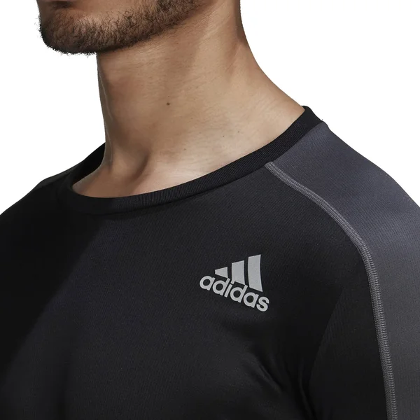 Adidas Own The Run Running Top - Black - Large