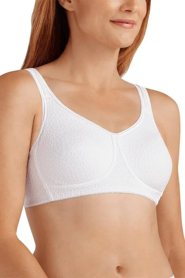 Amoena Mona Wire-Free Soft Bra - White