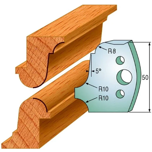 CMT Orange Tools 690.557 Pair Knives KSS 50x4 mm
