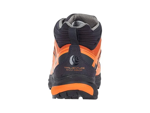 Topo Athletic Men's Trailventure, 11, Orange, Black