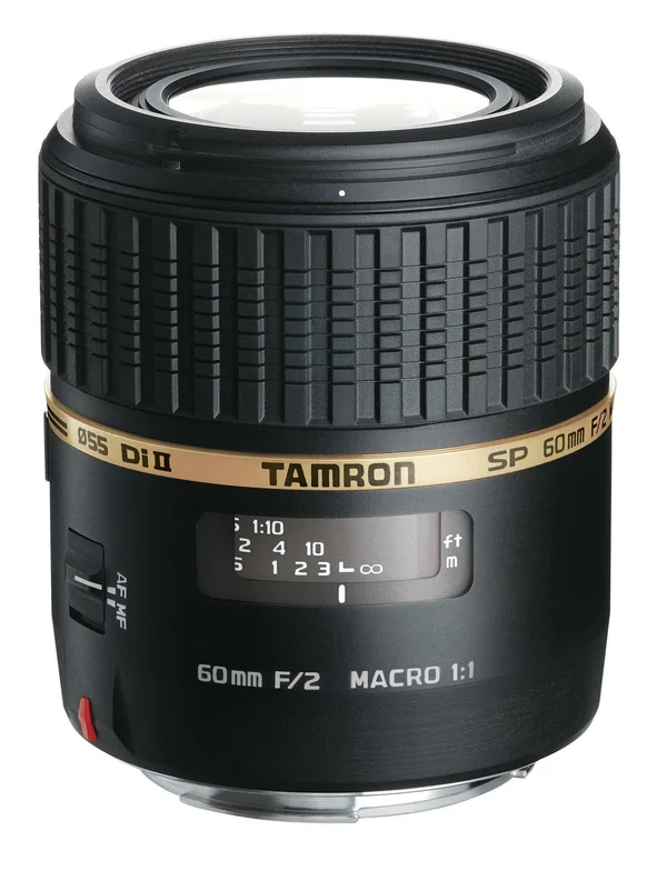 Tamron SP 60mm f/2 di II 1:1 Macro Lens for Canon EF