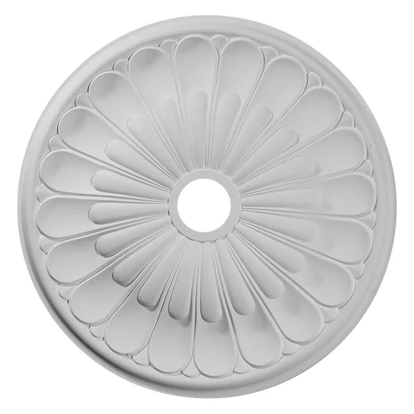 26 3/4x22OD x 3 5/8x22ID x 1 3/8x22P Elsinore Ceiling Medallion (Fits Canopies Up to 3 5/8x22) - Hand-Painted Stone Hearth