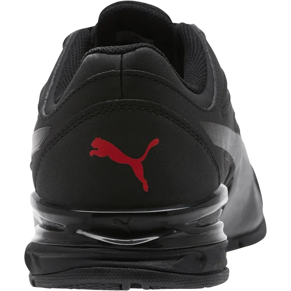Puma Men's Tazon Modern Softfoam Running Shoes (Black/Red) - Size 11.0 D