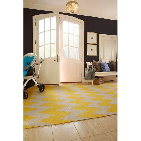 Genevieve Gorder Insignia 3626RS0 Area Rug Yellow - Size: 3 x 5 ft.