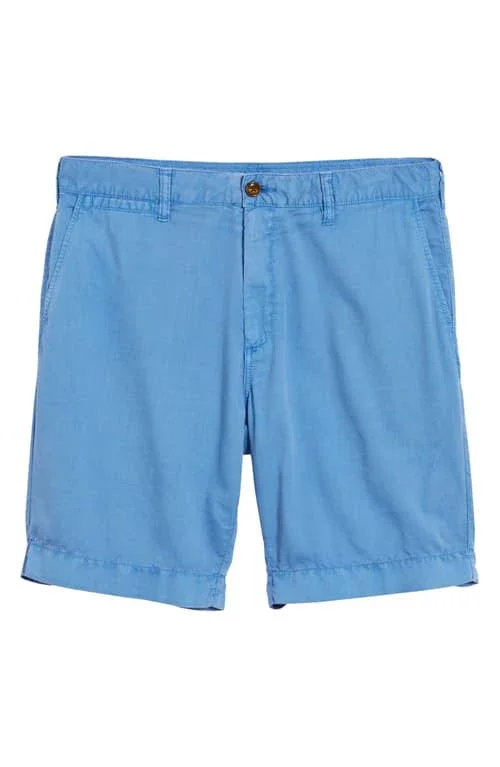 Faherty Men's Cloud Cotton Harbor Short - Faded Cobalt, Size 29