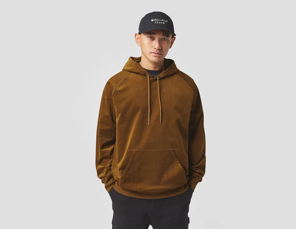Carhartt WIP Hooded Cord Sweat I029101 TAWNY/GOLD
