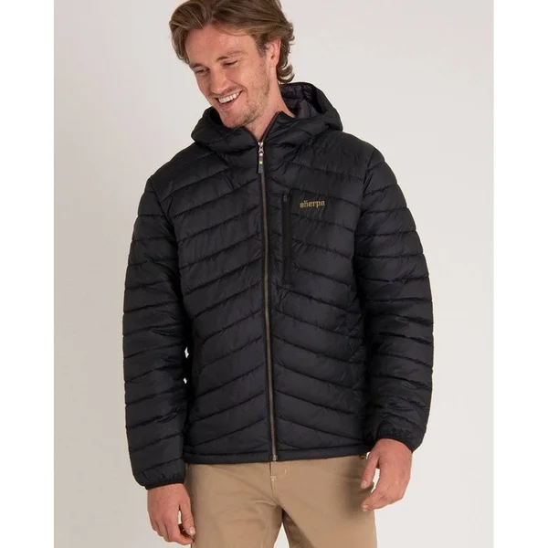 Sherpa Men's Annapurna Hooded Jacket - Medium - Black