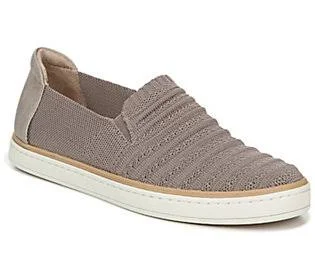 Soul Naturalizer Slip-On Loafer Flats - Kemper, Size 6 Medium, Grey Knit