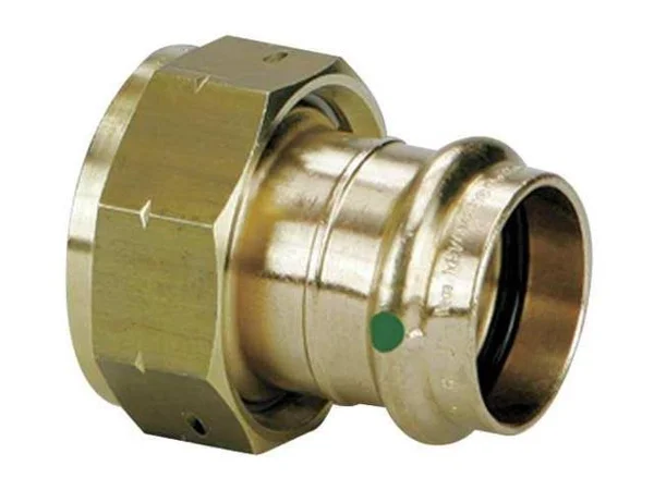 Viega 79815 1-Inch ProPress x 1-1/4-Inch Female Bronze Union Tailpiece (Lead Free)