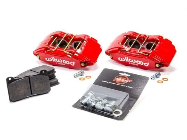 Wilwood DPHA Front Caliper & Pad Kit - Red 140-13029-R
