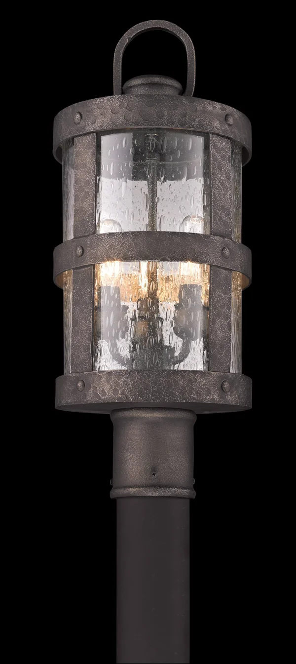 Barbosa 3 Light Post Lantern, Troy Lighting P3316