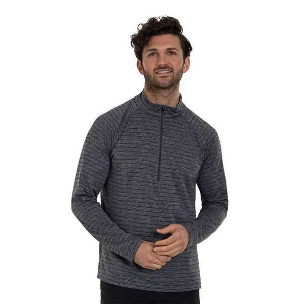 Berghaus Thermal Tech Long Sleeve Half Zip Top - Grey - Large