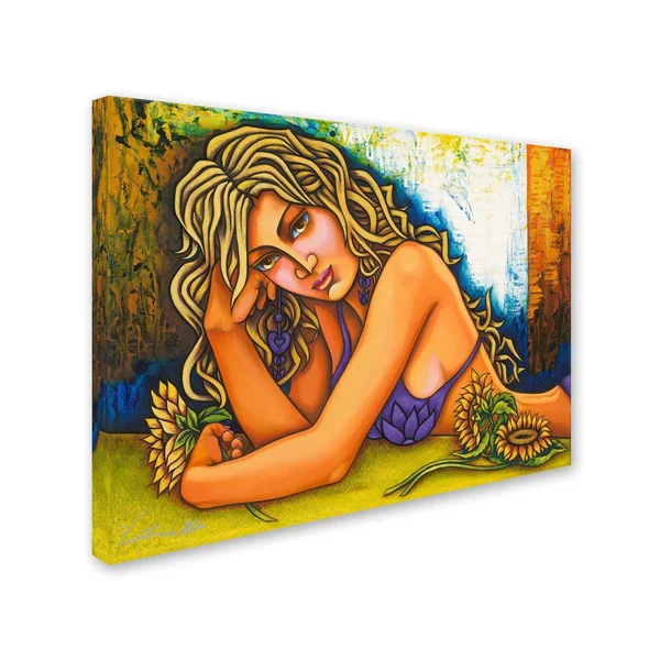 Trademark Fine Art Victoria Mio 'Sunflower Beauty' Canvas Art - 18x24