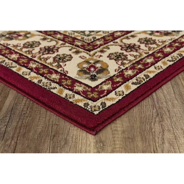 Crown Collection Modern Traditional Medallion Area Rug by Mod-Arte - 7&8x22 x 10&2x22 - Grey