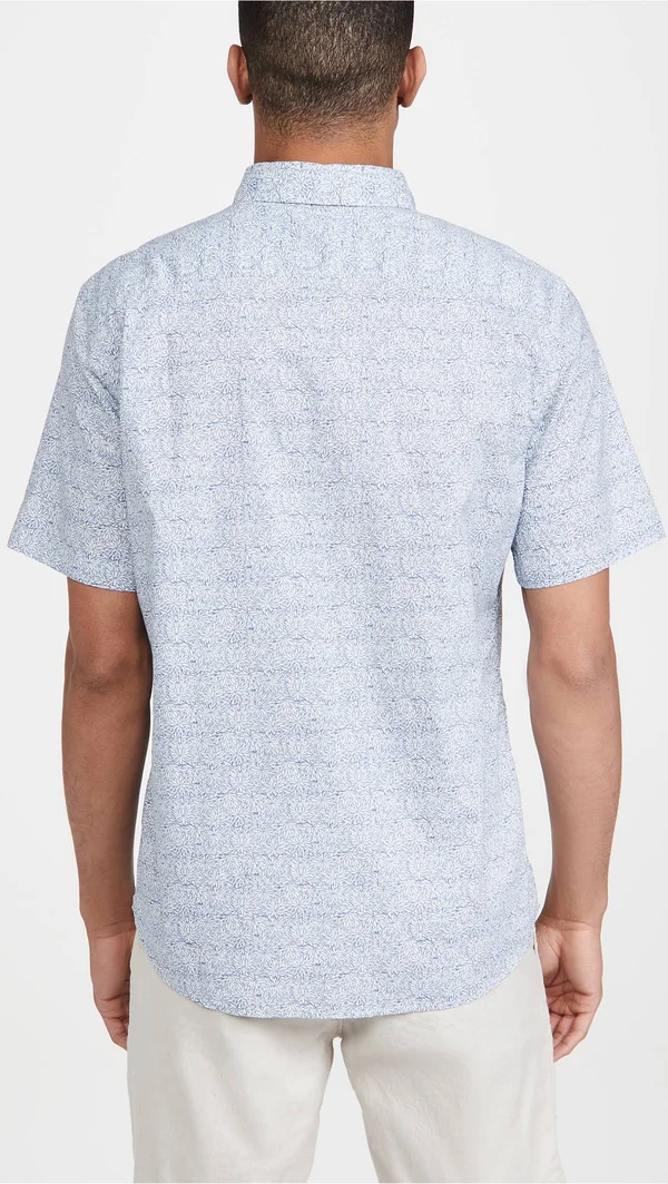 Faherty Short Sleeve Playa Shirt