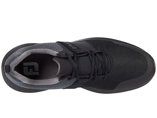 FootJoy Men's FJ Flex Golf Shoes 56123 - Black - 12 - Wide