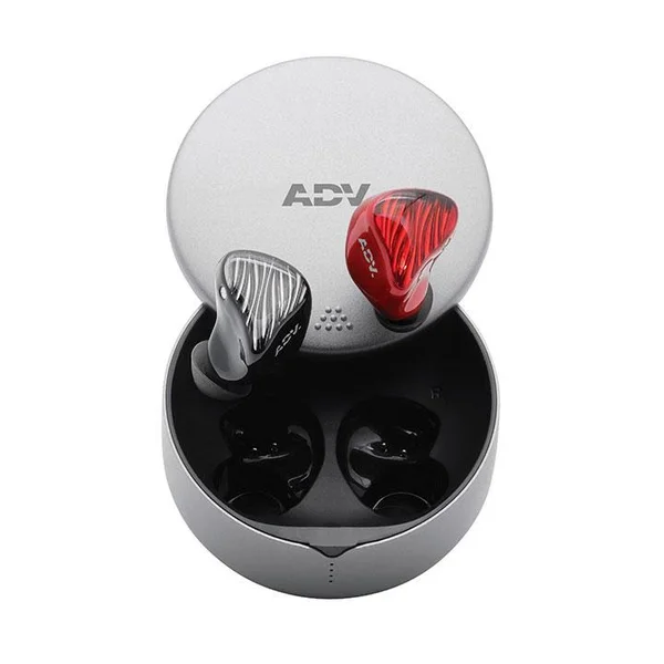 M5-TWS, 3D-Printed True Wireless TWS Earbuds Accent Red