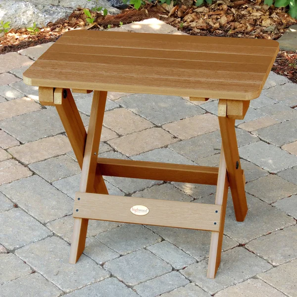 Highwood Folding Adirondack Side Table Charleston Green