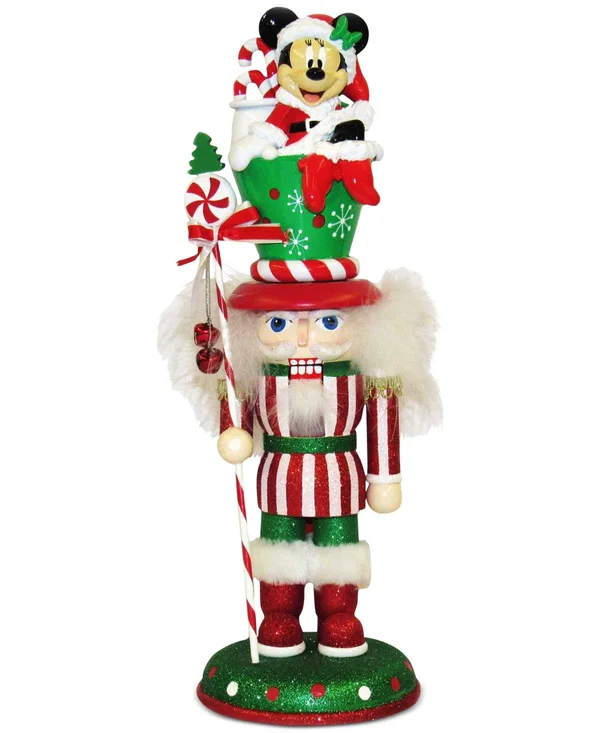 Kurt Adler 14x22 Hollywood Minnie Mouse Nutcracker