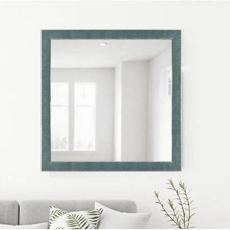 Wrought Studio Carbone Silver Speckled Accent Mirror