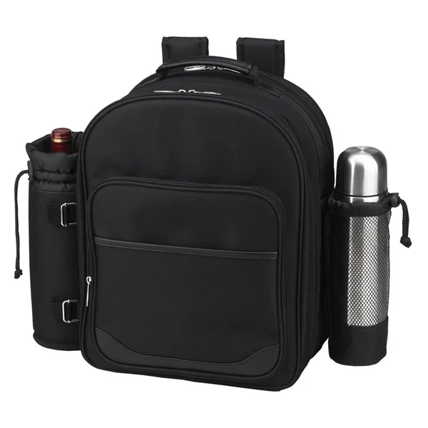 Picnic at Ascot London Coffee - Picnic Backpack for Two, 13" x 8" x 4"