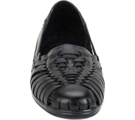 Softspots Women's Trinidad - Size: 9.5, Black Leather