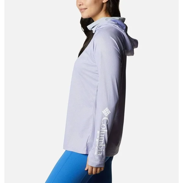 Columbia Tidal Deflector Zero Hoodie - Women's Fairytale - Cirrus Grey, XL