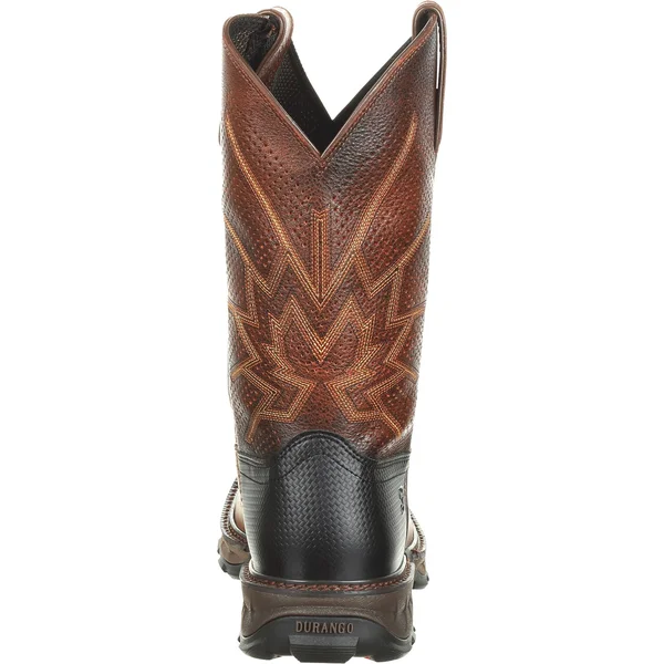 Durango Men's Tobacco Maverick XP Steel Toe Ventilated Pull-On Work Boot - DDB0175