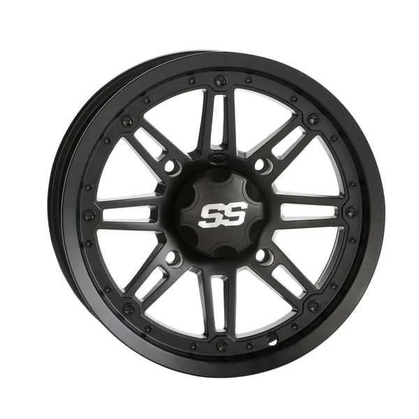 Itp SS Alloy Ss216 Wheel 14x7 - 4/137 - 5+2 Matte Black