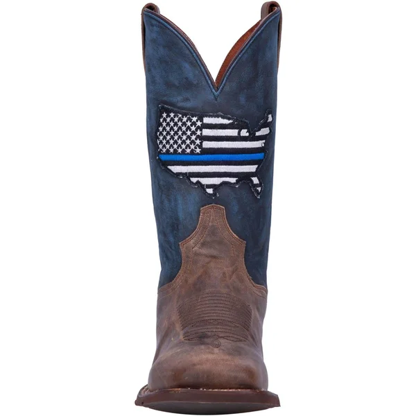Dan Post Men's Thin Blue Line Western Boots