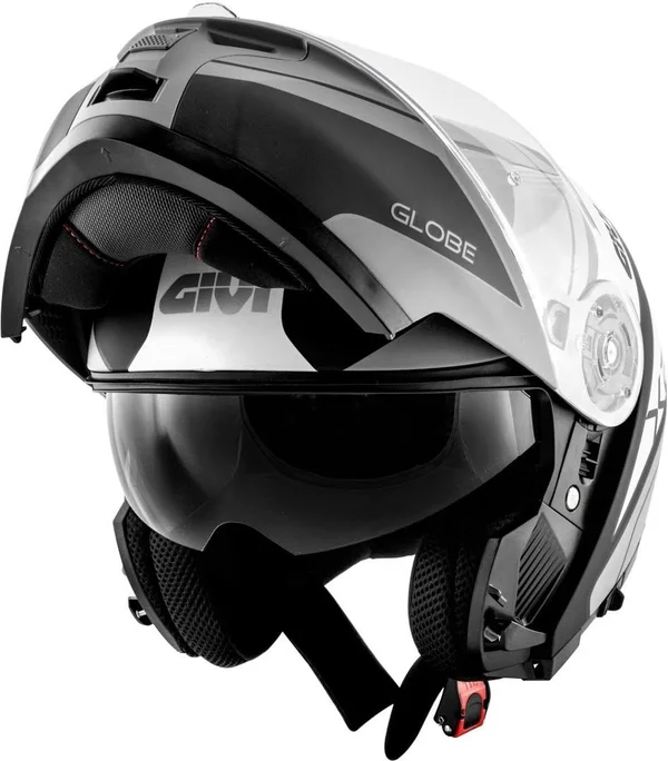 Givi X.21 Challenger Globe Helmet - black-grey-silver, Size Xs