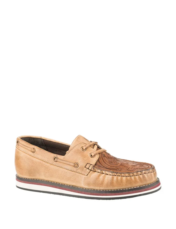 Roper Womens Filly Casual Shoes Tan