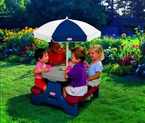 Little Tikes Endless Adventures Easy Store Junior Table With Umbrella