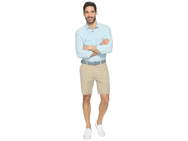 Vineyard Vines Khaki 9 inch Stretch Breaker Shorts