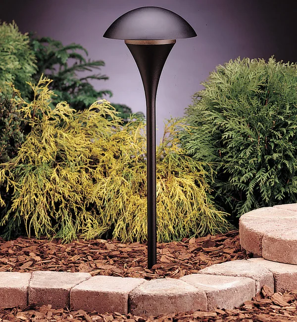 Kichler 15236BKT Eclipse Path & Spread 1-Light 120V, Textured Black